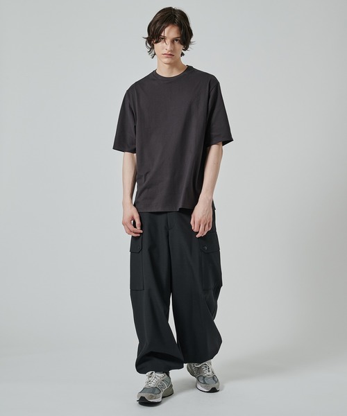 markaware(マーカウェア)の「別注 CREW NECK TEE(Tシャツ/カットソー・メンズ・ホワイト/ダークグレー/ブラック/ピンク・1/2)」の8枚目の写真