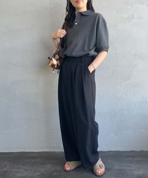 ほぼ未使用⭐︎シンゾーン⭐︎ワイドポロシャツ ほぼ未使用⭐︎シンゾーン⭐︎ワイドポロシャツ