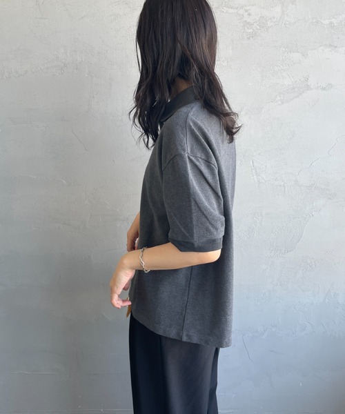 ほぼ未使用⭐︎シンゾーン⭐︎ワイドポロシャツ WIDE POLO SHIRT – Shinzone