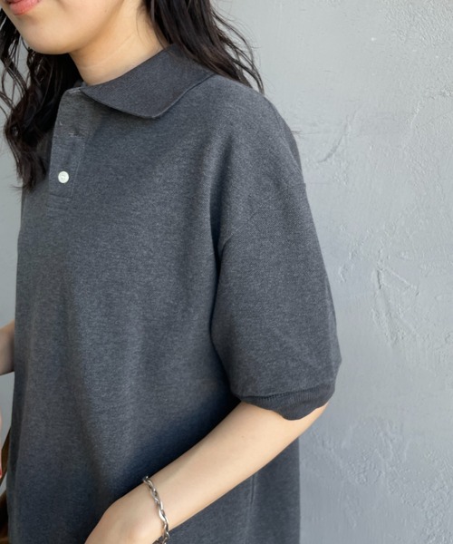 THE SHINZONE/ザ シンゾーン] ワイド ポロシャツ（ポロシャツ）｜THE