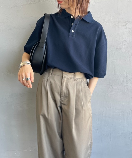 THE SHINZONE/ザ シンゾーン] ワイド ポロシャツ（ポロシャツ）｜THE