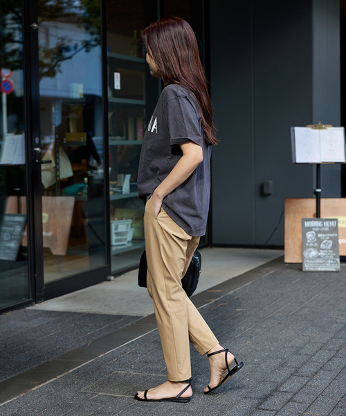 リネンナイロンストレッチテーパードパンツ サイズ40【25SS】 リネンナイロンストレッチテーパードパンツ サイズ40【25SS】
