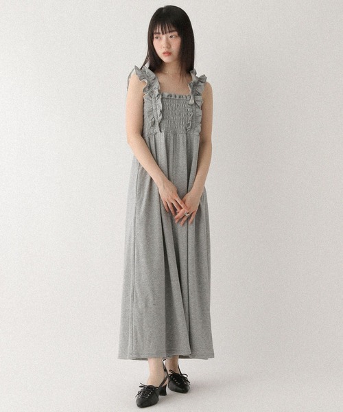 WILLFULLY フリルショルダーオールインワン WILLFULLY フリルショルダーオールインワン セール】frill