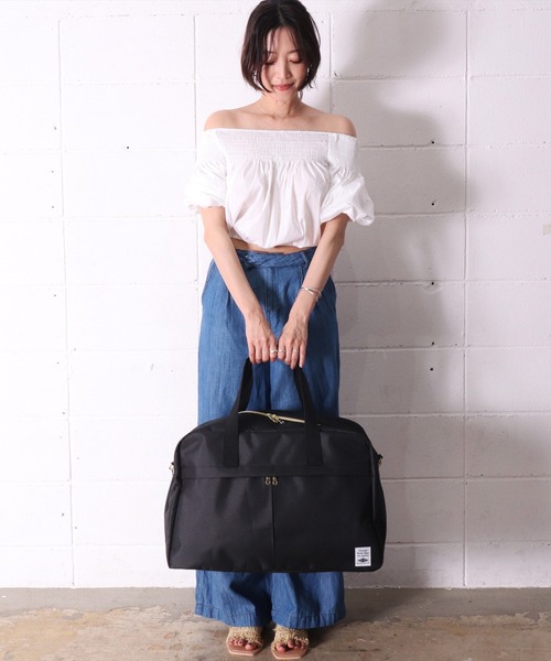 BAYBLO（ベイブロ）の「(LF)【LCC機内対応】5ポケット/39L 2WAY トラベル ボストンバッグ（ボストンバッグ・レディース・グレー/ブラック・ONE SIZE）」の21枚目の写真