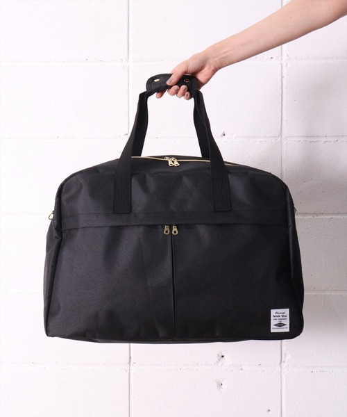 BAYBLO（ベイブロ）の「(LF)【LCC機内対応】5ポケット/39L 2WAY トラベル ボストンバッグ（ボストンバッグ・レディース・グレー/ブラック・ONE SIZE）」の4枚目の写真