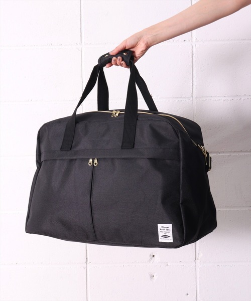 BAYBLO（ベイブロ）の「(LF)【LCC機内対応】5ポケット/39L 2WAY トラベル ボストンバッグ（ボストンバッグ・レディース・グレー/ブラック・ONE SIZE）」の5枚目の写真