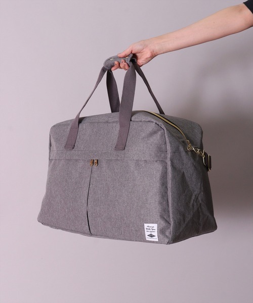 BAYBLO（ベイブロ）の「(LF)【LCC機内対応】5ポケット/39L 2WAY トラベル ボストンバッグ（ボストンバッグ・レディース・グレー/ブラック・ONE SIZE）」の7枚目の写真