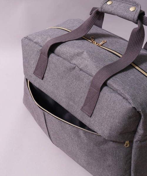 BAYBLO（ベイブロ）の「(LF)【LCC機内対応】5ポケット/39L 2WAY トラベル ボストンバッグ（ボストンバッグ・レディース・グレー/ブラック・ONE SIZE）」の15枚目の写真