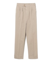 BEAMS F | ATELIER ZINS / コットンツイル 2プリーツ ワイドスラックス(その他パンツ)