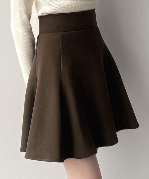 セール】ハイウエストレースアップミニスカート【インパン付き