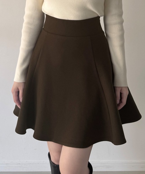 セール】ハイウエストレースアップミニスカート【インパン付き