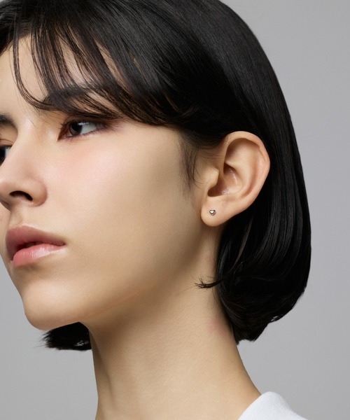 CENE（セネ）の「【CENE】セネ/ティンカーハートピアス（ピアス（両耳用）・レディース・シルバー/ゴールド・FREE）」の10枚目の写真