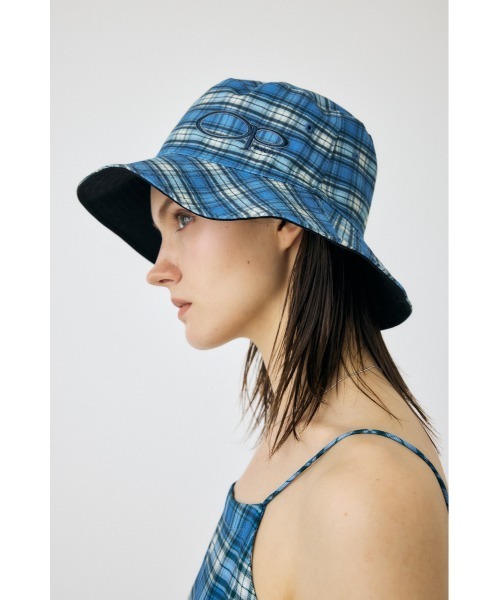 MOUSSY(マウジー)の「OP バケットハット(ハット・レディース・ブルー系その他/ホワイト・FREE)」の21枚目の写真