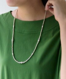 定価17,600円!! イアパピヨネ⭐シルバーネックレス スターリングシルバー使用》粒ストーンネックレス | ear