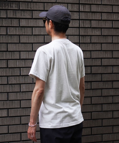 BROOKLYN OVERALL(ブルックリンオーバーオール)の「NYCプリントTシャツ(Tシャツ/カットソー・メンズ・オートミール/チャコールグレー・MEDIUM/LARGE/SMALL)」の16枚目の写真