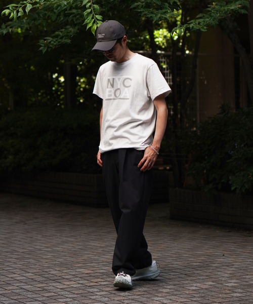 BROOKLYN OVERALL(ブルックリンオーバーオール)の「NYCプリントTシャツ(Tシャツ/カットソー・メンズ・オートミール/チャコールグレー・MEDIUM/LARGE/SMALL)」の20枚目の写真