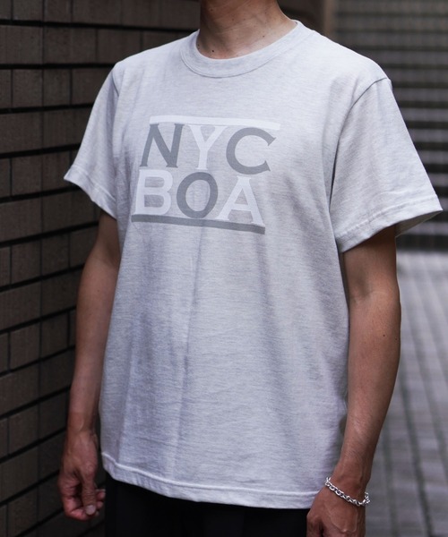 BROOKLYN OVERALL(ブルックリンオーバーオール)の「NYCプリントTシャツ(Tシャツ/カットソー・メンズ・オートミール/チャコールグレー・MEDIUM/LARGE/SMALL)」の22枚目の写真