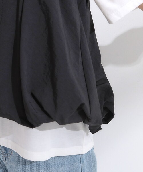 Cutie Blonde（キューティーブロンド）の「【S-LL/2点セット】バルーンキャミ+Tシャツセット（その他トップス・レディース・ホワイト/ブラック・01/02/03/04）」の18枚目の写真