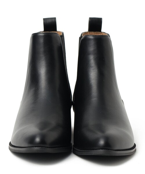 BEAMS HEART(ビームスハート)の「フェイクレザー サイドゴアブーツ(22.5~24.5cm)(ブーツ・レディース・ブラウン/ブラック・SMALL/MEDIUM/LARGE)」の6枚目の写真
