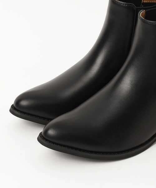 BEAMS HEART(ビームスハート)の「フェイクレザー サイドゴアブーツ(22.5~24.5cm)(ブーツ・レディース・ブラウン/ブラック・SMALL/MEDIUM/LARGE)」の12枚目の写真