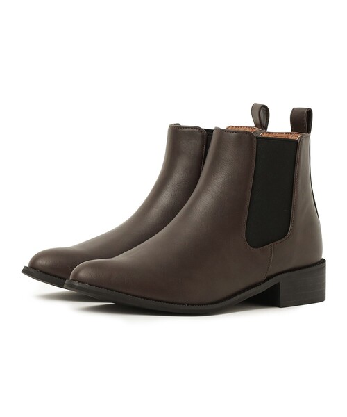 BEAMS HEART(ビームスハート)の「フェイクレザー サイドゴアブーツ(22.5~24.5cm)(ブーツ・レディース・ブラウン/ブラック・SMALL/MEDIUM/LARGE)」の18枚目の写真