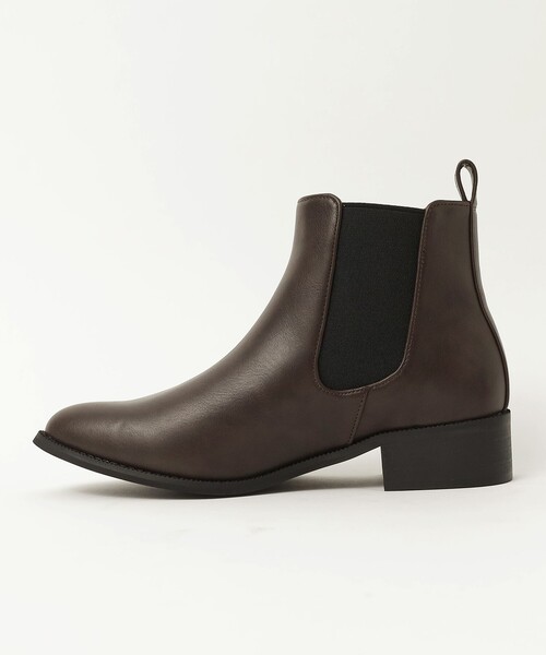 BEAMS HEART(ビームスハート)の「フェイクレザー サイドゴアブーツ(22.5~24.5cm)(ブーツ・レディース・ブラウン/ブラック・SMALL/MEDIUM/LARGE)」の20枚目の写真