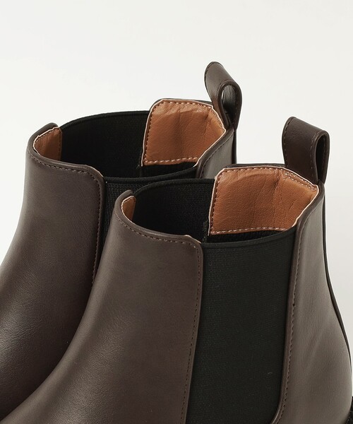 BEAMS HEART(ビームスハート)の「フェイクレザー サイドゴアブーツ(22.5~24.5cm)(ブーツ・レディース・ブラウン/ブラック・SMALL/MEDIUM/LARGE)」の21枚目の写真