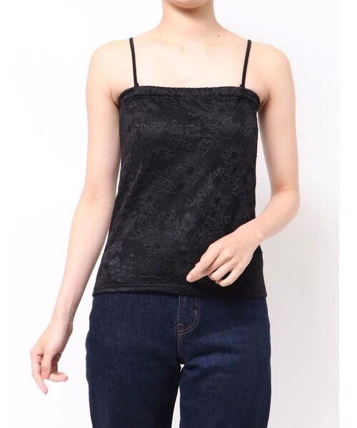 MERCURYDUO（マーキュリーデュオ）の「2WAYカップ付レースベアインナー（チューブトップ・レディース・オフホワイト/ブラック・FREE）」の3枚目の写真