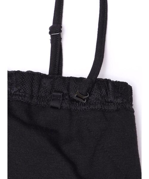 MERCURYDUO（マーキュリーデュオ）の「2WAYカップ付レースベアインナー（チューブトップ・レディース・オフホワイト/ブラック・FREE）」の11枚目の写真