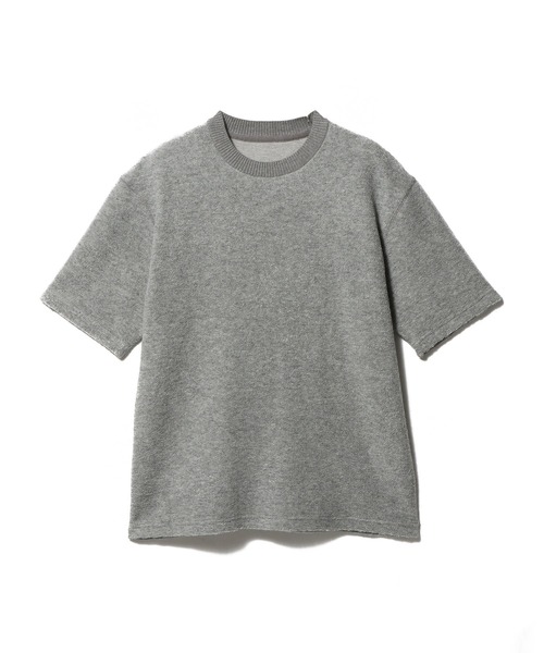 ESTNATION（エストネーション）の「ESTNATION / カシミヤミックス パイルカットソー（Tシャツ/カットソー・メンズ・ネイビー/ライトグレー・MEDIUM/LARGE）」の14枚目の写真