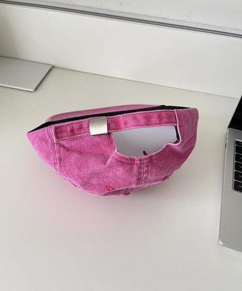 UP START（アップスタート）の「【LAMPOON】ピグメントダイキャップ（キャップ・レディース・カーキ/ブルー/ピンク/オレンジ・FREE）」の11枚目の写真