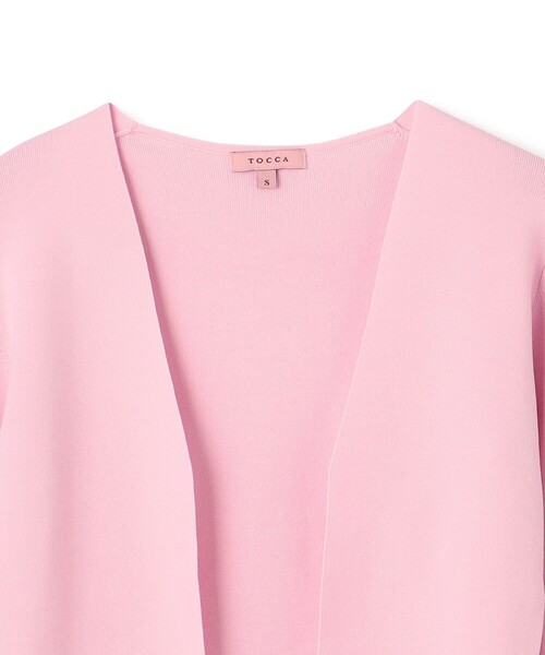TOCCA(トッカ)の「SQUARE BOLERO ボレロ(カーディガン/ボレロ・レディース・ピンク系/ネイビー系/アイボリー系/ブラック系・MEDIUM/SMALL)」の11枚目の写真