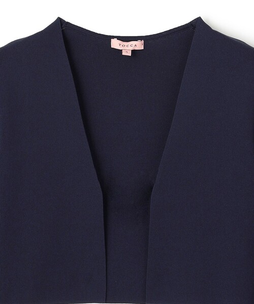 TOCCA(トッカ)の「SQUARE BOLERO ボレロ(カーディガン/ボレロ・レディース・ピンク系/ネイビー系/アイボリー系/ブラック系・MEDIUM/SMALL)」の17枚目の写真