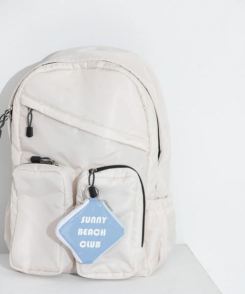 URBAN RESEARCH Sonny Label(アーバンリサーチサニーレーベル)の「グログランユースフルリュック(バックパック/リュック・レディース・アイボリー/ブラック・ONE)」の7枚目の写真