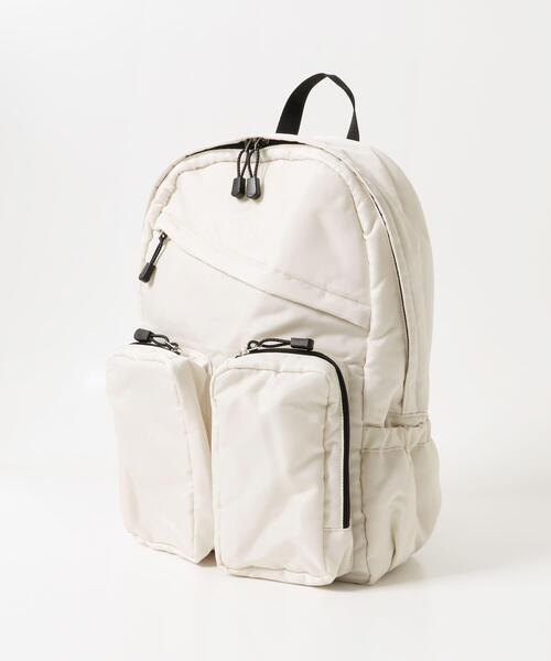 URBAN RESEARCH Sonny Label(アーバンリサーチサニーレーベル)の「グログランユースフルリュック(バックパック/リュック・レディース・アイボリー/ブラック・ONE)」の10枚目の写真