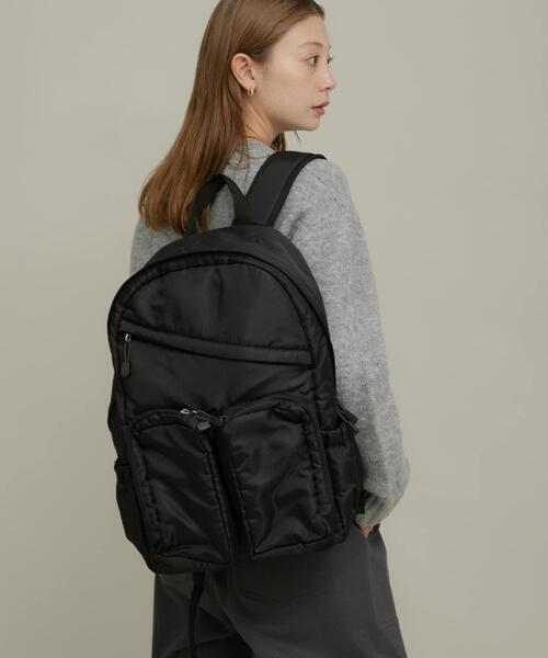 URBAN RESEARCH Sonny Label(アーバンリサーチサニーレーベル)の「グログランユースフルリュック(バックパック/リュック・レディース・アイボリー/ブラック・ONE)」の15枚目の写真