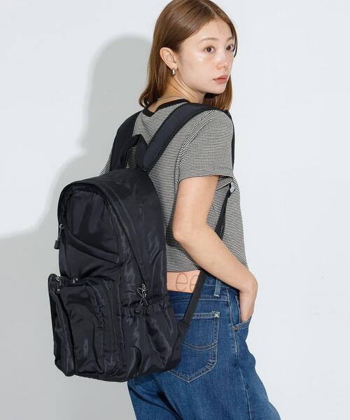 URBAN RESEARCH Sonny Label(アーバンリサーチサニーレーベル)の「グログランユースフルリュック(バックパック/リュック・レディース・アイボリー/ブラック・ONE)」の17枚目の写真