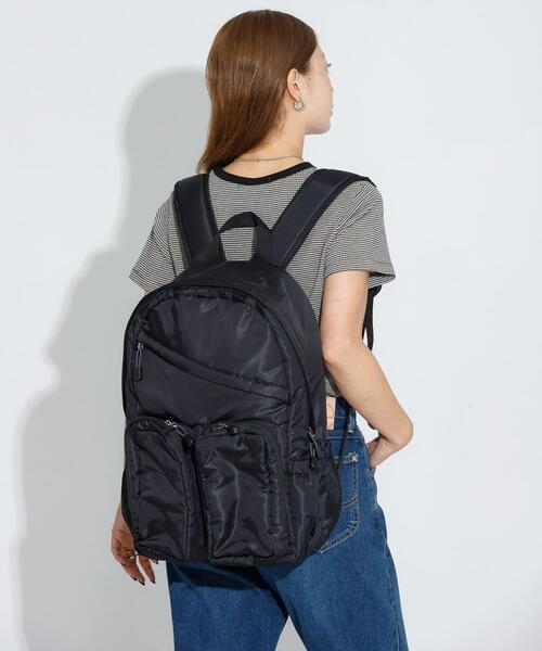 URBAN RESEARCH Sonny Label(アーバンリサーチサニーレーベル)の「グログランユースフルリュック(バックパック/リュック・レディース・アイボリー/ブラック・ONE)」の18枚目の写真