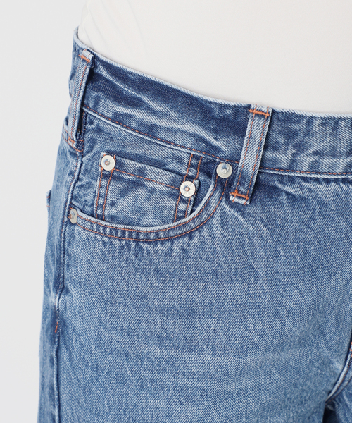 NEEDBY heritage（ニードバイヘリテージ）の「NEED by heritage/ニードバイヘリテージ MEI（デニムパンツ・レディース・ブルー・26/25/24/23）」の15枚目の写真