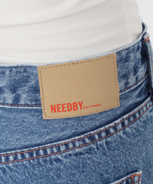 NEEDBY heritage（ニードバイヘリテージ）の「NEED by heritage/ニードバイヘリテージ MEI（デニムパンツ・レディース・ブルー・26/25/24/23）」の19枚目の写真