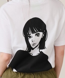 WBSB（ダブルビーエスビー）の「WBSB/ダブルビーエスビー×Hime/ヒメ WBSB girl S/S TEE 半袖 Tシャツ（Tシャツ/カットソー）」