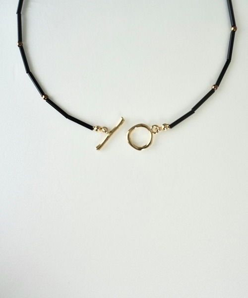 Lynn.（リン）の「bamboo & chain necklace／3way  レイヤード　ネックレス（ネックレス・レディース・GOLD・FREE）」の8枚目の写真