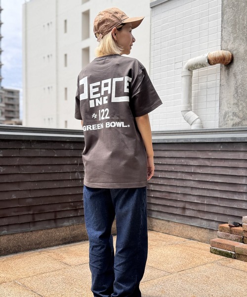 GREEN BOWL（グリーンボウル）の「【日本製】グリーンボウル 【GREEN BOWL】Organic CottonT-shirts (MCAULEYJ.W.)（Tシャツ/カットソー・メンズ・ブラック/オフホワイト/ダークネイビー・XL/M/L）」の6枚目の写真