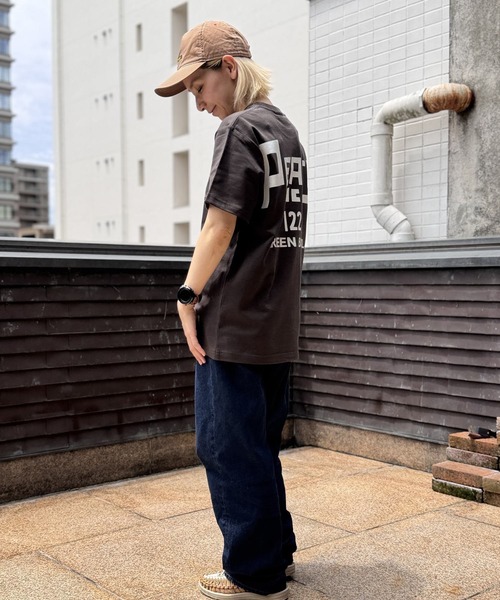 GREEN BOWL（グリーンボウル）の「【日本製】グリーンボウル 【GREEN BOWL】Organic CottonT-shirts (MCAULEYJ.W.)（Tシャツ/カットソー・メンズ・ブラック/オフホワイト/ダークネイビー・XL/M/L）」の7枚目の写真