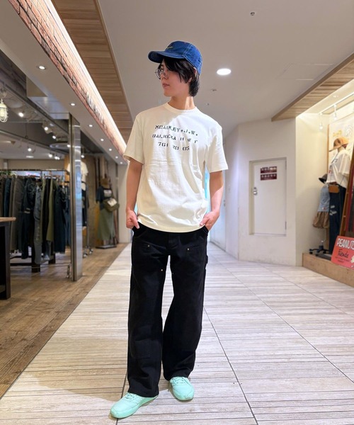 GREEN BOWL（グリーンボウル）の「【日本製】グリーンボウル 【GREEN BOWL】Organic CottonT-shirts (MCAULEYJ.W.)（Tシャツ/カットソー・メンズ・ブラック/オフホワイト/ダークネイビー・XL/M/L）」の11枚目の写真
