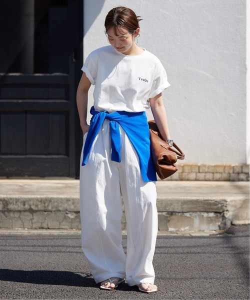 [新品]SLOBE IENA Treize 13 プリント 半袖Tシャツ Treize 13 Tシャツ（Tシャツ/カットソー）｜SLOBE IENA