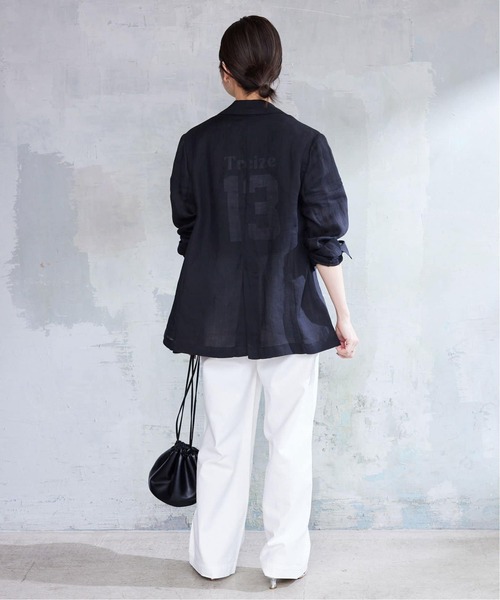 SLOBE IENA
今季Vネックオールインワン WEB限定/追加4》Treize 13 Tシャツ（Tシャツ/カットソー