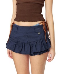 GLOWNY スカート GLOWNY/グロウニー BONES GRUNGY DENIM SKIRT スカート