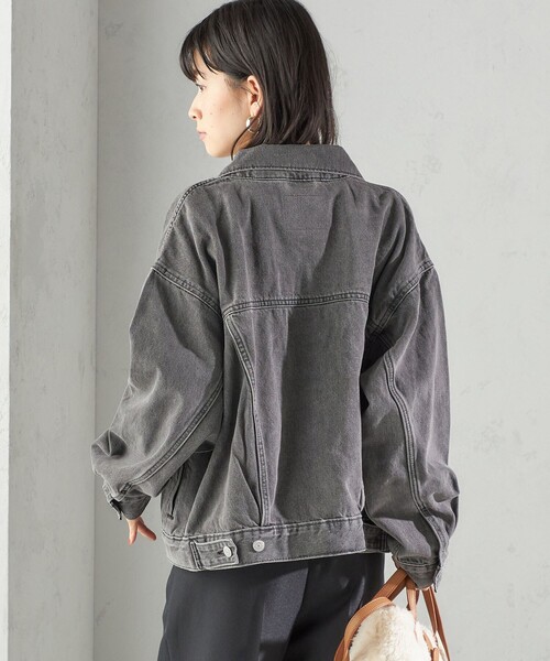 Levi's(リーバイス)の「Levi’s:90S TRUCKER(デニムジャケット・レディース・ブラック/ブルー・ONE SIZE)」の13枚目の写真