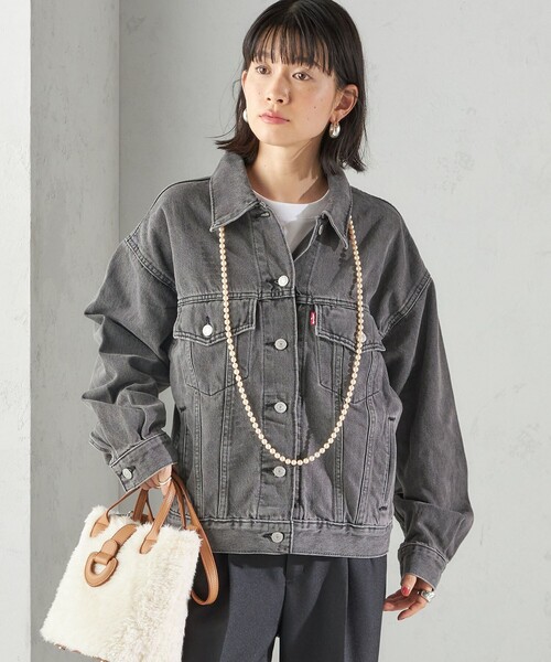 Levi's(リーバイス)の「Levi’s:90S TRUCKER(デニムジャケット・レディース・ブラック/ブルー・ONE SIZE)」の21枚目の写真